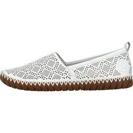 Rieker Slipper Damen Weiß 36