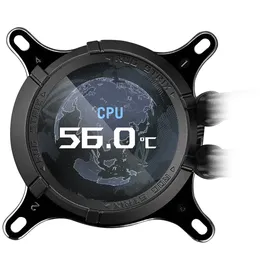 Asus ROG STRIX LC III 360 ARGB LCD Komplettwasserkühlung für AMD und Intel CPUs