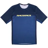 Race Face Herren Radtrikot Race Face INDY SS Navy L - Blau