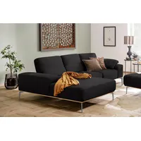 W.Schillig Ecksofa »run«, mit elegantem Holzsockel, Füße in Silber matt, Breite 279 cm