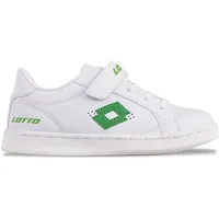 Lotto JAMBOL K Sneaker, White/Green, 28 EU