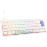 Ducky One 2 Pro Mini White Edition Gaming Tastatur, RGB LED - Kailh White