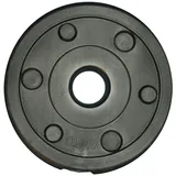 4x Hantelscheibe 0,5 kg – Kunststoffummantelt, l für 30mm Stange