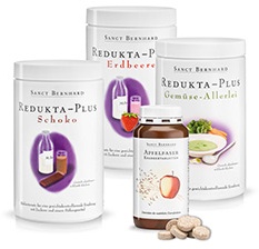 Redukta-PLUS 3-Piece Treatment Pack 
Chocolate, Strawberry, Mixed Vegetables + 1x Apple-fibre Chewable Tablets - 3 item