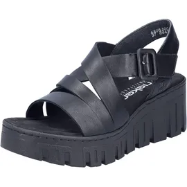 Rieker 68063 Damen Schwarz 39