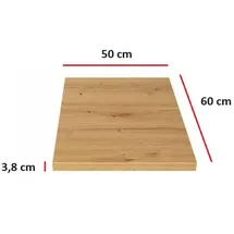Küchen-Preisbombe Küchen Arbeitsplatte 50 cm 38 mm Küchenzeile Küchenblock Eiche Artisan Eko Stilo