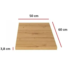 Küchen-Preisbombe Küchen Arbeitsplatte 50 cm 38 mm Küchenzeile Küchenblock Eiche Artisan Eko Stilo