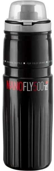 Elite Thermoflasche Nanofly Plus - 500 ml Schwarz Modell 2024