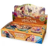 Ravensburger Disney Lorcana Unbekannte Wildnis Display mit 24 Booster Packs