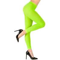 W WIDMANN MILANO Party Fashion - Leggings Damen, 70 DEN Strumpfhose Blickdicht, 80er Jahre Outfit, Karneval Kostüm
