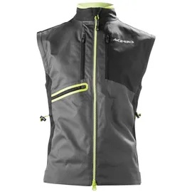 Acerbis Enduro One Textiljacke Schwarz/Neon-Gelb S