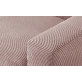 jette home Cordsofa Sila ¦ rosa/pink ¦ Maße (cm): B: 230 H: 85 T: 127.0