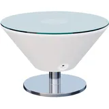 LED Loungetisch | Ø:H 60 x 41 cm | RGB | Akku | LED Shishatisch