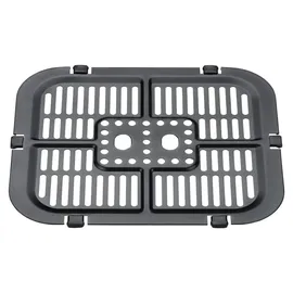 Melchioni Family Heißluftfritteuse 10L Doppelschublade 2600W schwarz