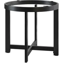 Bistro Lounge Tischgestell | B:H 48,5 x 50 cm | Schwarz | Tischgestell Schwarz, Gastro Tischgestell