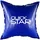 Quick Star Poolabdeckplane blau 120 x 120 cm