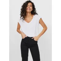 Vero Moda T-Shirt 'Filli' - weiß - M,