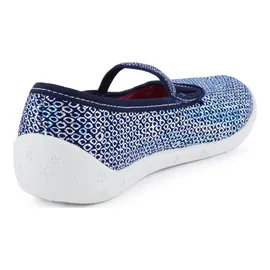 Ladeheid Kinder Mädchen Hausschuhe LARW008 (Mehrfarbig/Weiß/Punkte, 26 EU) - 26