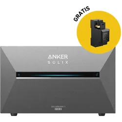 Anker SOLIX Solarbank 3 E2700 PRO mit Anker SOLIX BP2700 Erweiterungsbatterie
