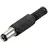 TRU Components Niedervolt-Steckverbinder Stecker, gerade 5.5mm 2.1mm