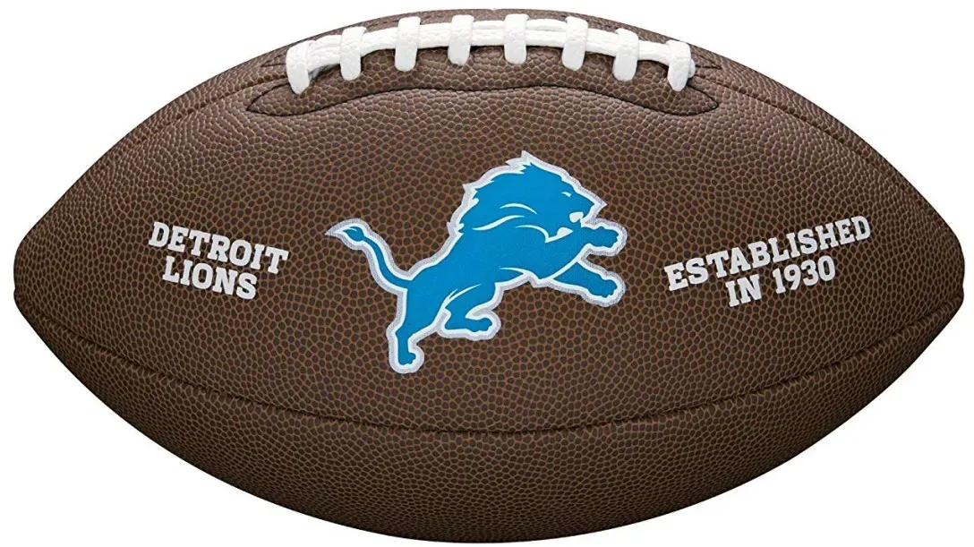 Wilson Football NFL Team Logo Detroit Lions WTF1748DT