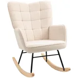 Maryplast Schaukelstuhl Retro Polyester 71 x 101 x 98 cm Beige