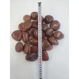 Aquagart Polierter Kiesel 20 kg rot