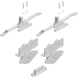 CINETTO PS06 Beschlägegarnitur stufenlos verstellbar Tragkraft 50 kg, 1 türig