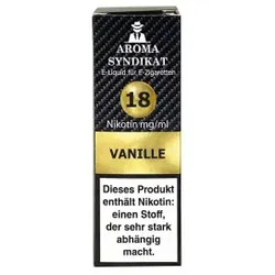 Vanille 10ml 18mg NicSalt Liquid by Aroma Syndikat