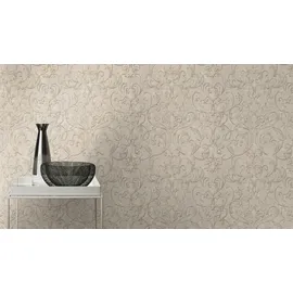 Rasch Textil Vliestapete Tapetenwechsel II 53 cm x 10 m 1 St beige 651614