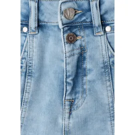 street one studio Barrel Leg Jeans, im Loose Fit Light Blue random wash), 27 - 27W / 28L