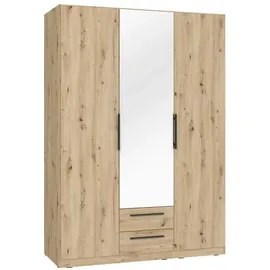 alasans Kleiderschrank CADIXO 150,6 x 212,9 x 58,9 cm Braun