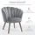 Homcom Esszimmerstuhl mit Weichem Sitzkissen 66 x 66 x 78,5 cm