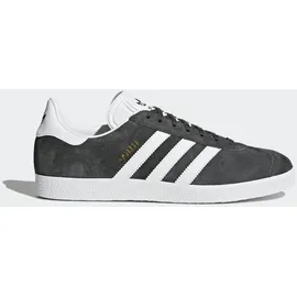 adidas Gazelle Dark Grey Heather / White / Gold Met. 44
