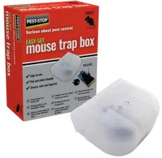Pest-Stop Easy-Set Mouse Trap Box Mausefallen-Box PSESMTB , 1 Packung = 1 Falle