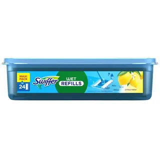 Procter & Gamble Swiffer WET REFILLS Feuchte Bodentücher Mikrofaser, 24 St.