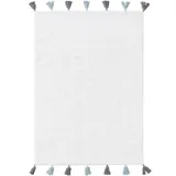 Lytte Waschbarer Kinderteppich Malu Blau 80x120 cm - Waschbarer Teppich für Kinderzimmer