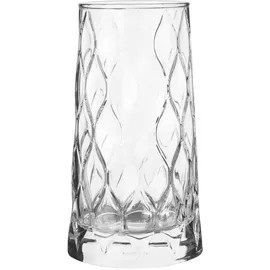 Pasabahce Leafy Longdrinkglas 0,355 l 4er Set