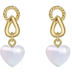 Victoria Hyde London Heart Letter Ohrringe   Damen 