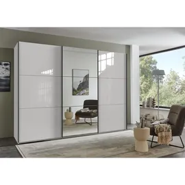 luma-home Schwebetürenschrank 22039 300 x 216 x 65 cm Weiß