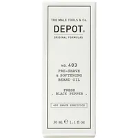 Depot 403 Pre-Shave & Softening Beard Oil Fresh Black Pepper 30 ml