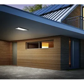 EGLO 99521 - LED-Außenleuchte mit Sensor CASAZZA LED/16W/230V IP44 - Schwarz