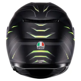 AGV K3 Syth Matt Schwarz/Neon-Gelb S