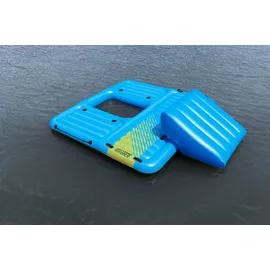 BESTWAY Badeinsel Summer Slide Activity Island 376x311cm