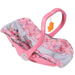 Zapf Creation® Puppen Autositz BABY born Babyschale, für Puppengröße 36 cm und 43 cm, Rosa rosa