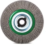Lessmann Rundbürste rostfrei 200x24/27mm,gewellt 0,3mm