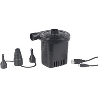 2in1-Akku-Luftpumpe mit Powerbank-Funktion & USB-Ladekabel, 250 l/Min