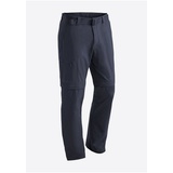 Maier Sports Herren Tajo T-Zip Off Hose (Größe M, blau)