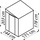 Globel Lean-To 56 1,44 x 1,71 m anthrazit