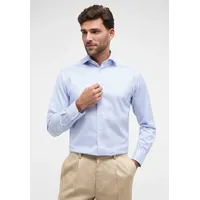 Eterna Langarmhemd Modern Fit Blau 45